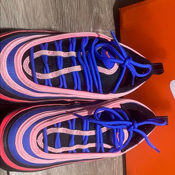 Nike Air VAPORMax 21 Pink Blue Sneakers - Picture 2 of 8